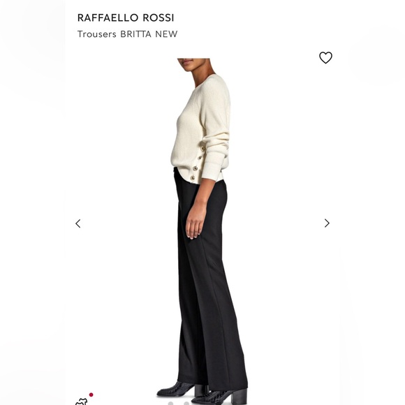 Ladies size 7/8 navy Britta pants by RAFFAELLO ROSSI - Picture 11 of 12